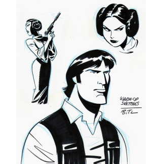 Illustration for article titled What If Batman: The Animated Series' Bruce Timm Made A Star Wars Comic?